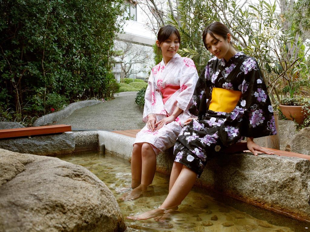 Отель Yumoto Konpira Onsen Hananoyu Kobaitei Котохира Экстерьер фото